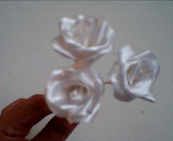 Mini Satin Roses